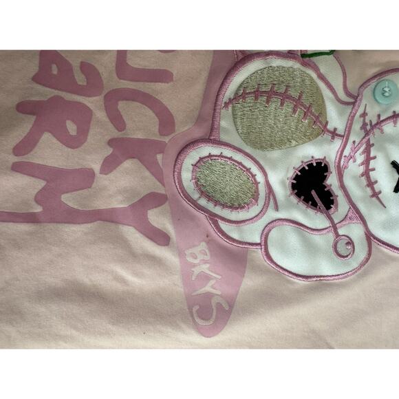 BKYS Lucky Charm Print Pink Size Small T-Shirt. - Picture 4 of 9